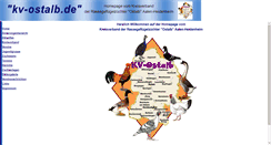 Desktop Screenshot of kv-ostalb.de